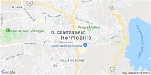 Mapa de Hermosillo, Sonora - Mapa