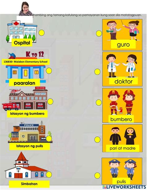 A Poster With Different Types Of Buildings And People In The Middle One