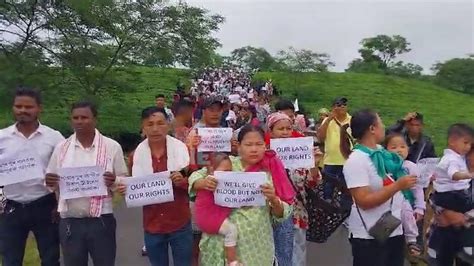 Assam Governments Move To Rehabilitate Laika Dadhia People Sparks Protest Assam