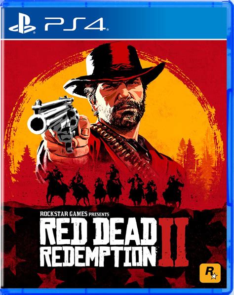 Red Dead Redemption 2s Ps4 Box Art Is Very Striking Push Square