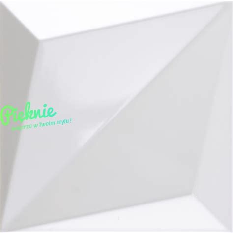 Dune Shapes Origami White Gloss 187345 Płytki ścienne 25x25 Piekniepl