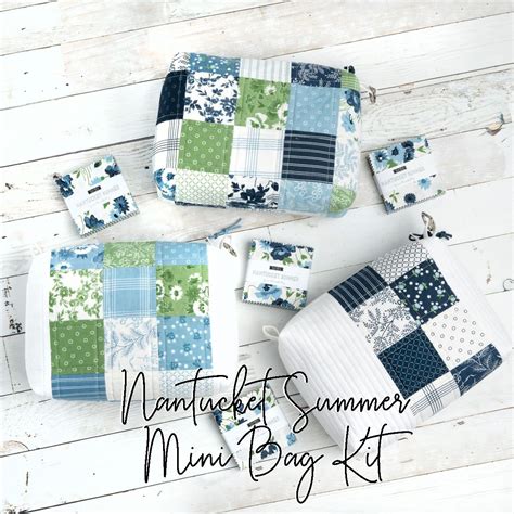 Nantucket Summer Mini Charm Bag Kit By Camille Roskelley