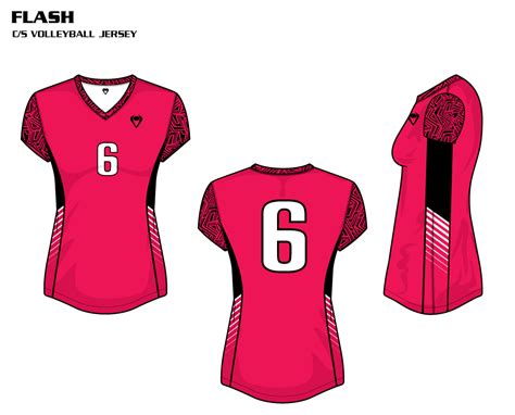 volleyball jersey template
