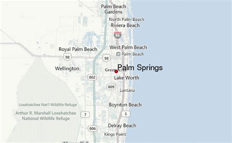 Guía Urbano De Palm Springs Florida