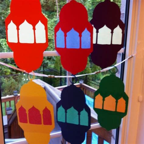 Lanterns Template Taken From Peter Goulds Ramadan Fun Pack Ramadan