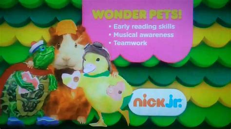 Nick Jr Wonder Pets Curriculum Board Youtube