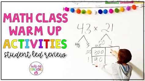 Tails Of Teaching Math Warm Up Activities