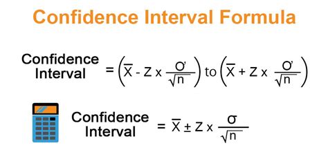 What is the formula for a confidence interval? Confidence Interval Formula | Calculator (Example With ...