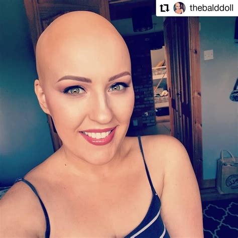Bald Is Better On Women 💣 📷 🇷🇴 On Instagram “repost Thebalddoll • • • • • • Im Really
