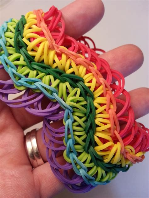 Wave Bracelet Video Rainbow Loom Bands Rainbow Loom Designs Rainbow