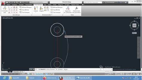 Cour Autocad Exercices Insertion Des Arcs Youtube