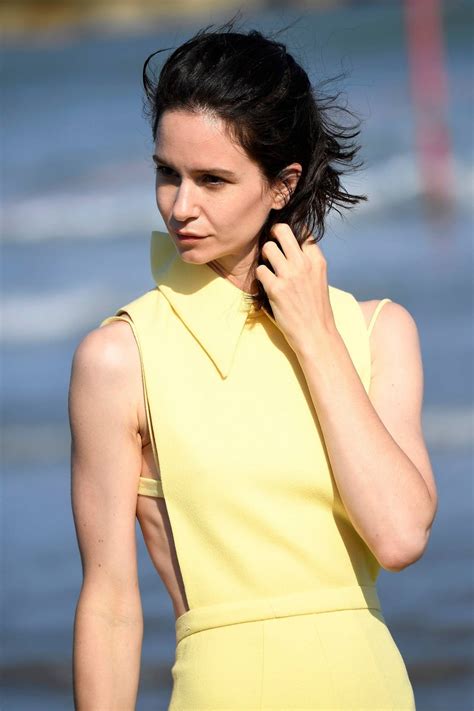 Katherine Waterston Photoshoot At A Beach During Th Venice Film Festival Gotceleb