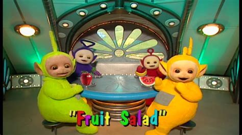 Wiggle Time With Teletubbies Fruit Salad 1993 Youtube