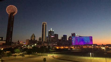 Downtown Dallas At Sunrise Youtube