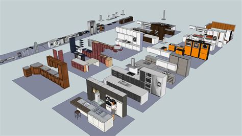 Kitchen Cabinet Collection 3d Warehouse