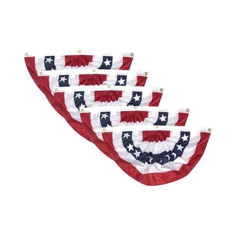 Wendunide Flags Banners Pleated Decorationpatriotic American Usa