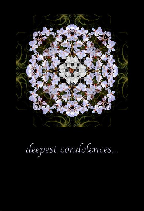 Having a few examples of condolences by your side will help you get started. "deepest condolences" by notecards | Redbubble