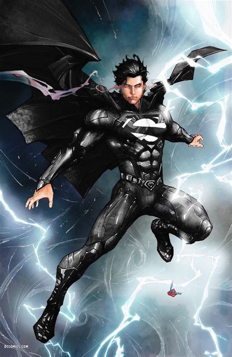 Superman Black Suit By Eboarafat On Deviantart Personajes De