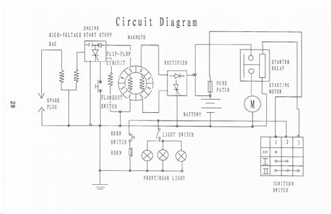 Chinese atv 110 wiring diagram. Roketum 110cc Atv Wiring Schematic - Complete Wiring Schemas