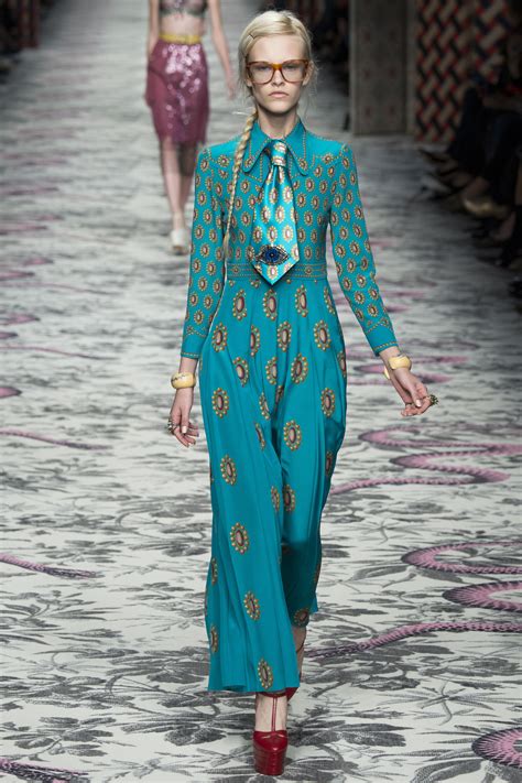 Show Review Gucci Ready To Wear Spring 2016 Fashion Bomb Daily