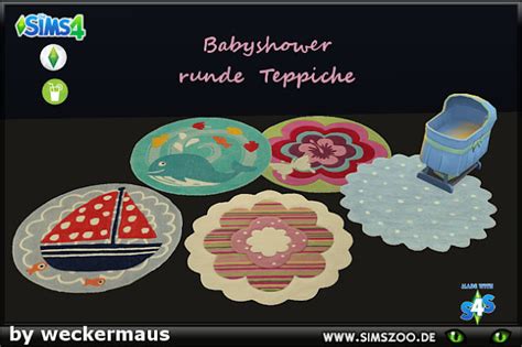 Sims 4 Ccs The Best Rugs And Wallpapers For Kids By Weckermaus