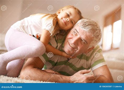 Grandpa And His Granddaughter Royalty Free Stock Photo Cartoondealer Com