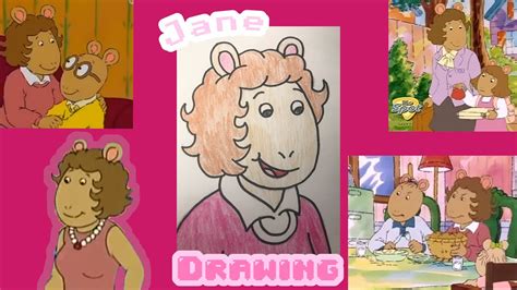 Arthur Series Jane Read Drawing Youtube
