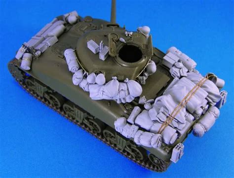 Legend 135 Scale M4a1 Sherman Tank Stowage Set Lf1176 Victory Models