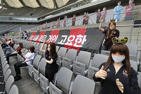 Look Korean Soccer Team Apologizes For Sex Dolls In The Stands
