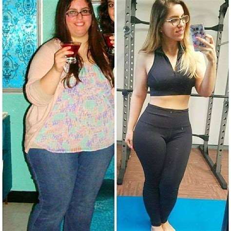 Weightlossbefore Female Fitness Transformation Transformation Body