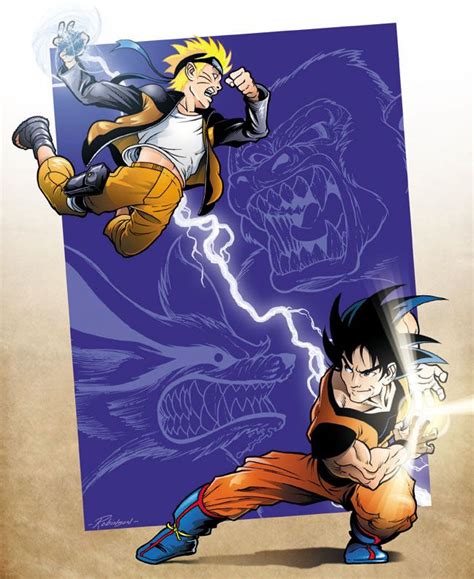 Naruto Vs Goku Drawing Narutofq