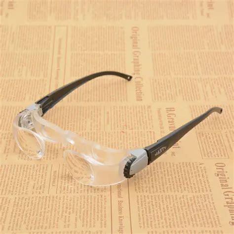 1pc maxtv binocular tv screen magnifying glasses magnifier for low vision aids in earphone