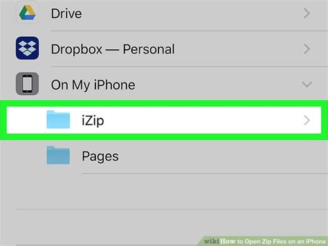 How To Open Zip Files On An Iphone With Pictures Wikihow Tech