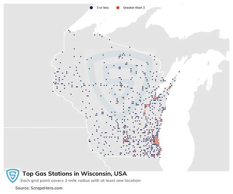 10 Largest Gas Stations In Wisconsin In 2023 Based On Locations