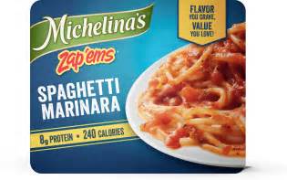 Zapems Spaghetti Marinara Michelinas Frozen Entrees