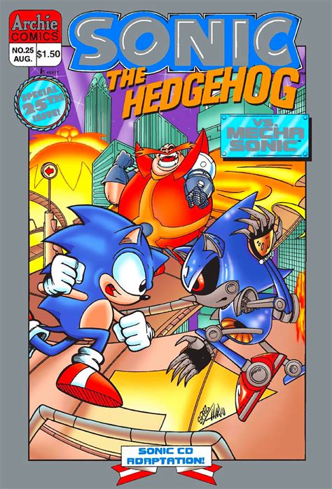 Archie Sonic The Hedgehog Issue 25 Sonic News Network Fandom
