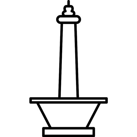 National Monument Monas Vector Svg Icon Svg Repo