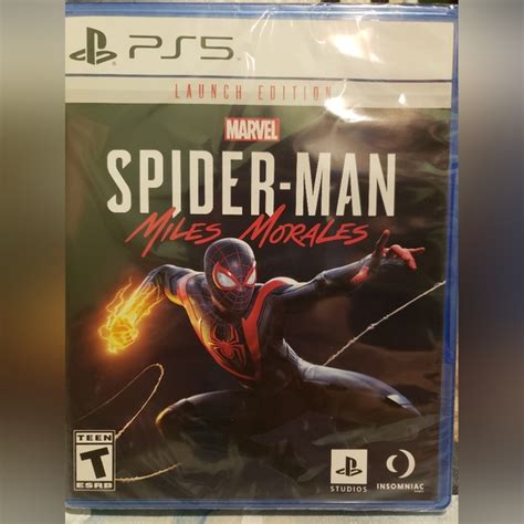 Sony Video Games And Consoles Ps5 Spiderman Miles Morales Launch