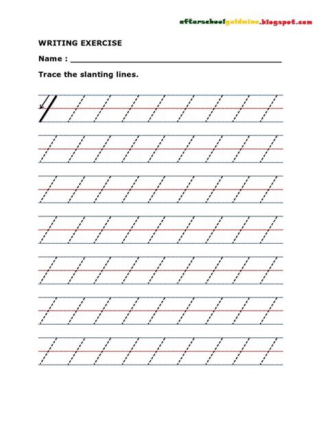 Dotted Straight Lines For Writing Practice Dotted Straight Lines For