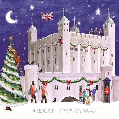 Perfect For Christmas These New Tower Of London Christmas Cards Are