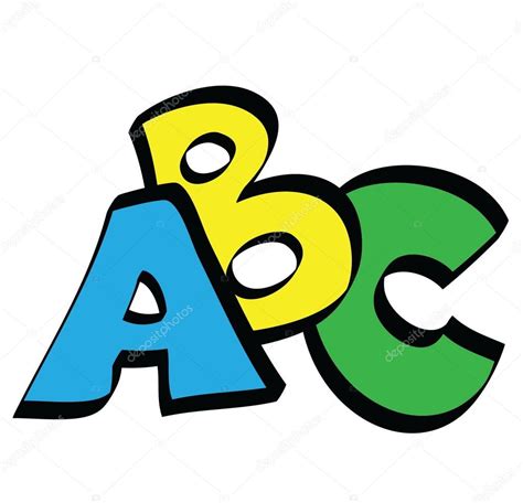 Letras De Abc De Dibujos Animados — Fotos De Stock © Dusan964 69527251