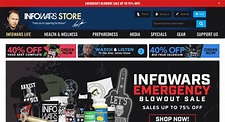 Access infowarsstore.com. Welcome to the Alex Jones Infowars Store ...