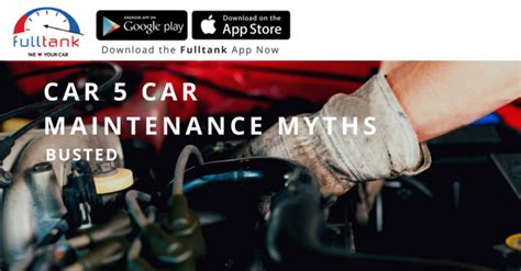 5 Car Maintenance Myths Busted Often We Hear People Suggesting Or