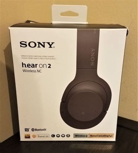 Sony Hear On 2 Wireless Wh H900n Grayish Black Headband Headset For