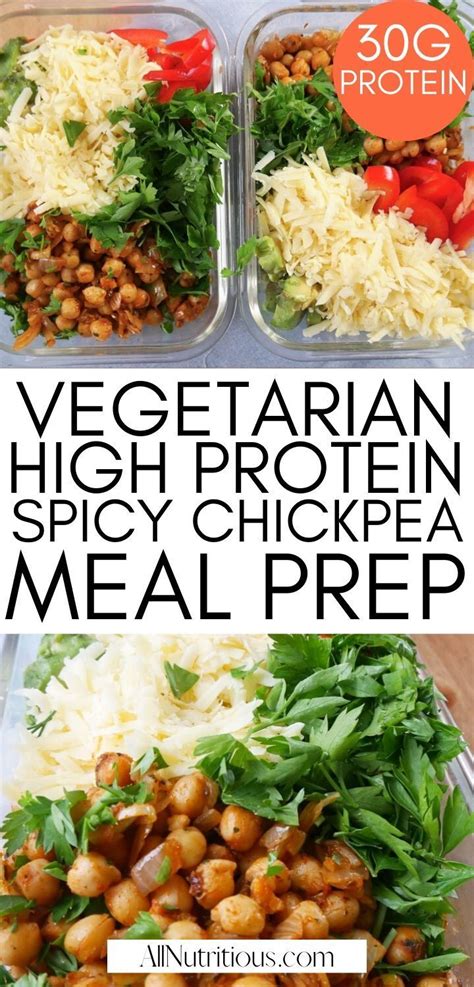 We did not find results for: High Protein Spicy Chickpea Meal Prep Bowl (Vegetarian ...
