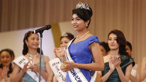 Miss Japan 2016 Half Indian Elephant Trainer Crowned Cnn