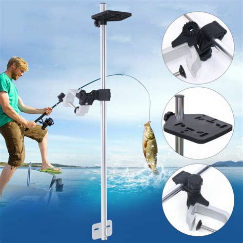 Universal Portable Transducer Bracket Fishfinder Mount 360