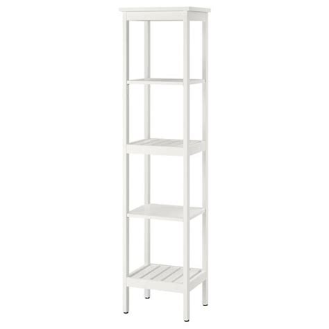 But make shelves on a bathroom organizer? HEMNES shelving unit white 42x172 cm | IKEA Bathroom