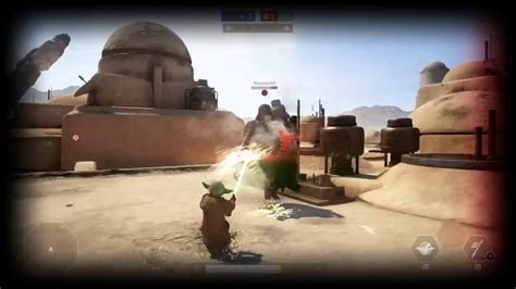 Star Wars Battlefront 2 Yoda Gameplay And Highlights Youtube