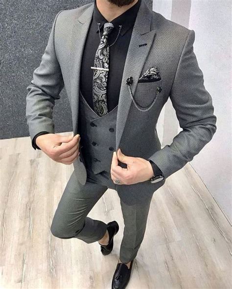 Beautiful Stylish Man Coat Pants Suit Design New Man Fashion